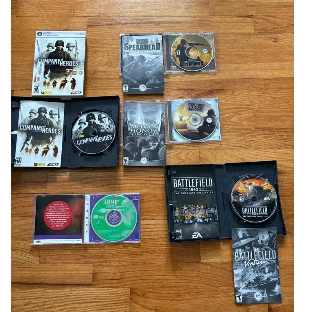 PC Game Collection with Various Titles